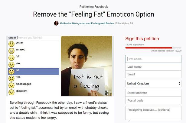Facebook-users-petition-to-remove-feeling-fat-emoji
